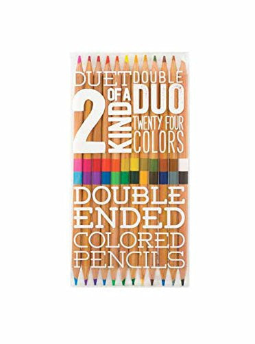 2 Of A Kind Double Ended Colored Pencils