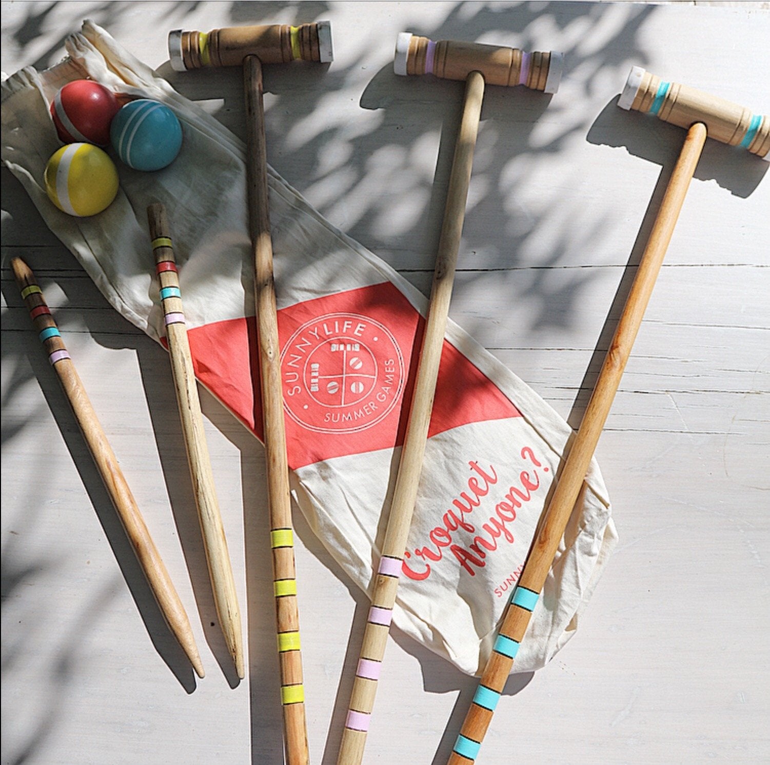 Sunnylife Croquet Set