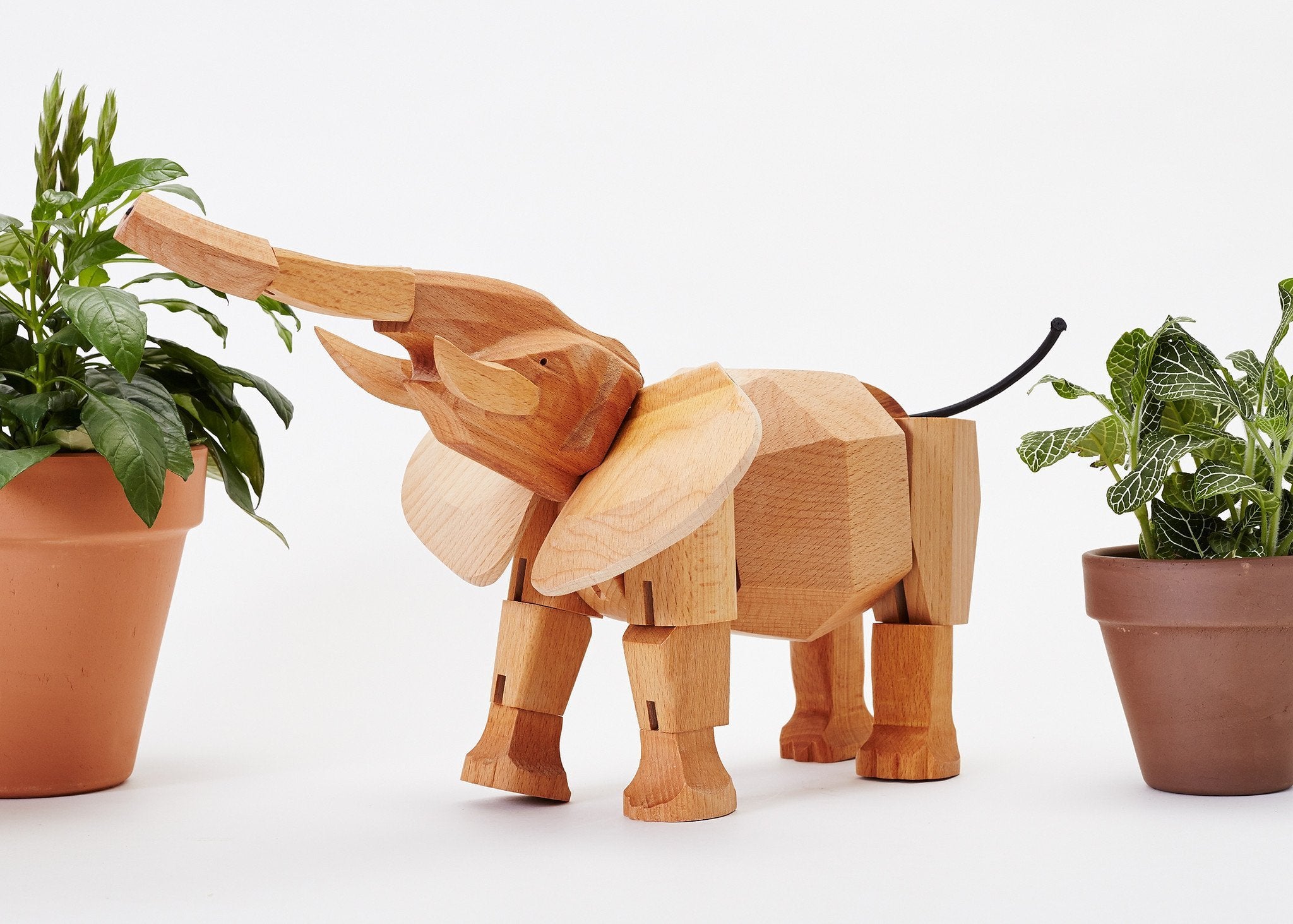 Hattie the Wooden Elephant