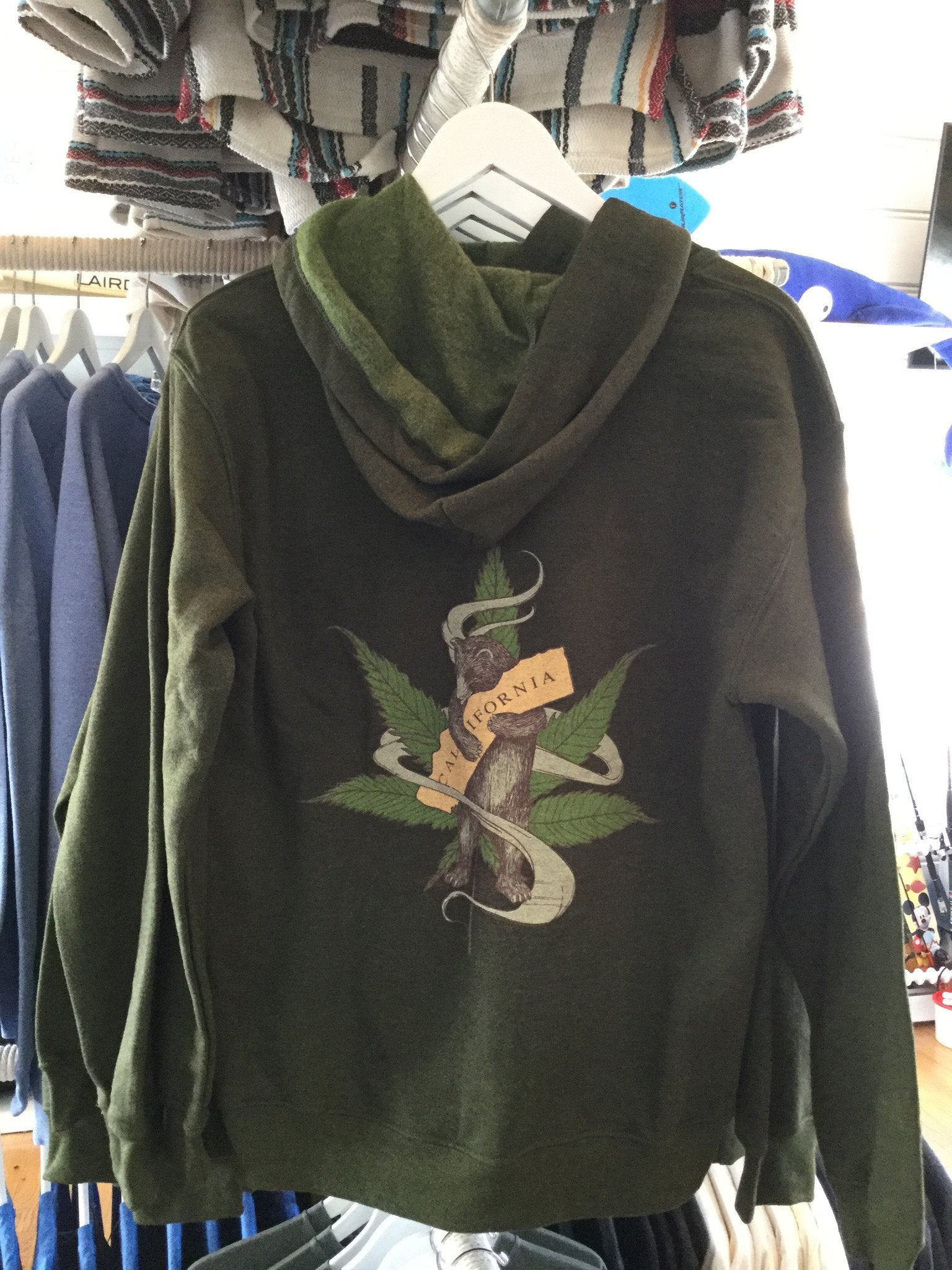 Cannabis Bear Hoodie