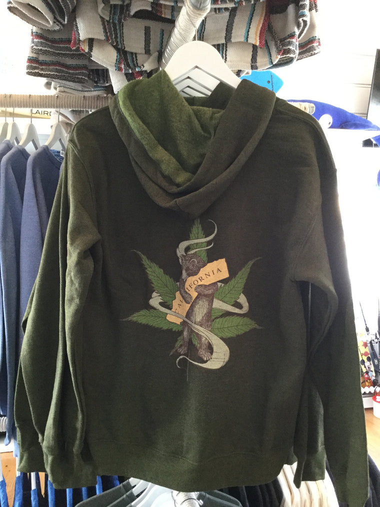 Cannabis Bear Hoodie