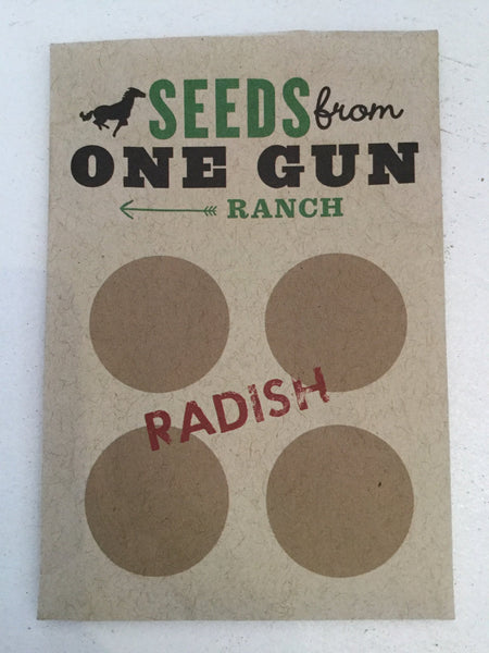 Seeds from One Gun Ranch
