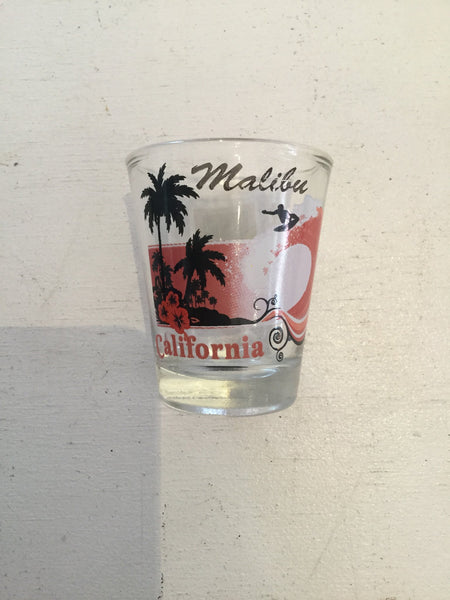 Malibu Beach Shot Glass