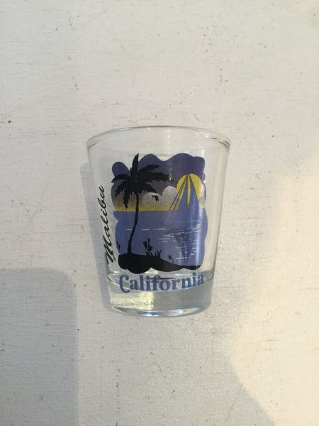 Malibu Beach Shot Glass