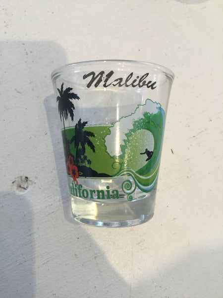 Malibu Beach Shot Glass