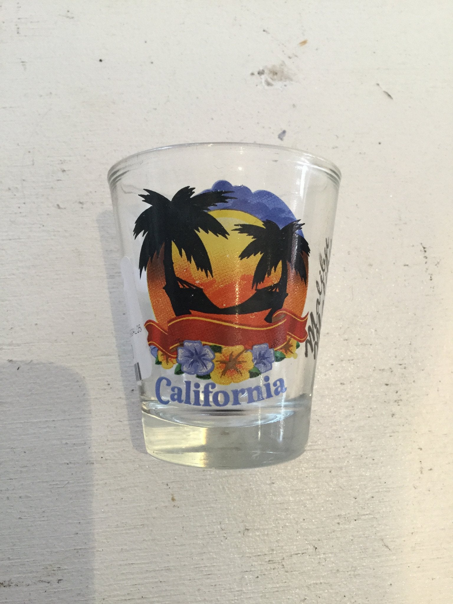 Malibu Beach Shot Glass