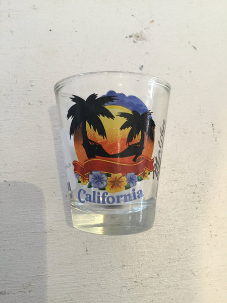 Malibu Beach Shot Glass