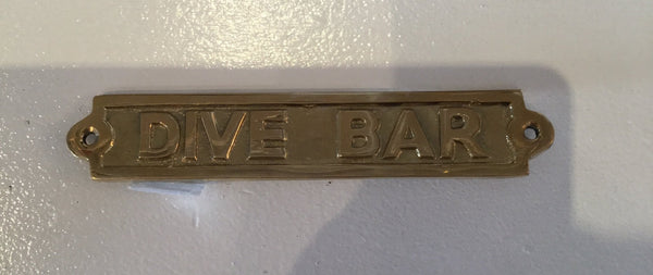 Brass Mini Sign