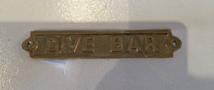 Brass Mini Sign