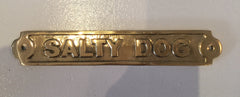 Brass Mini Sign