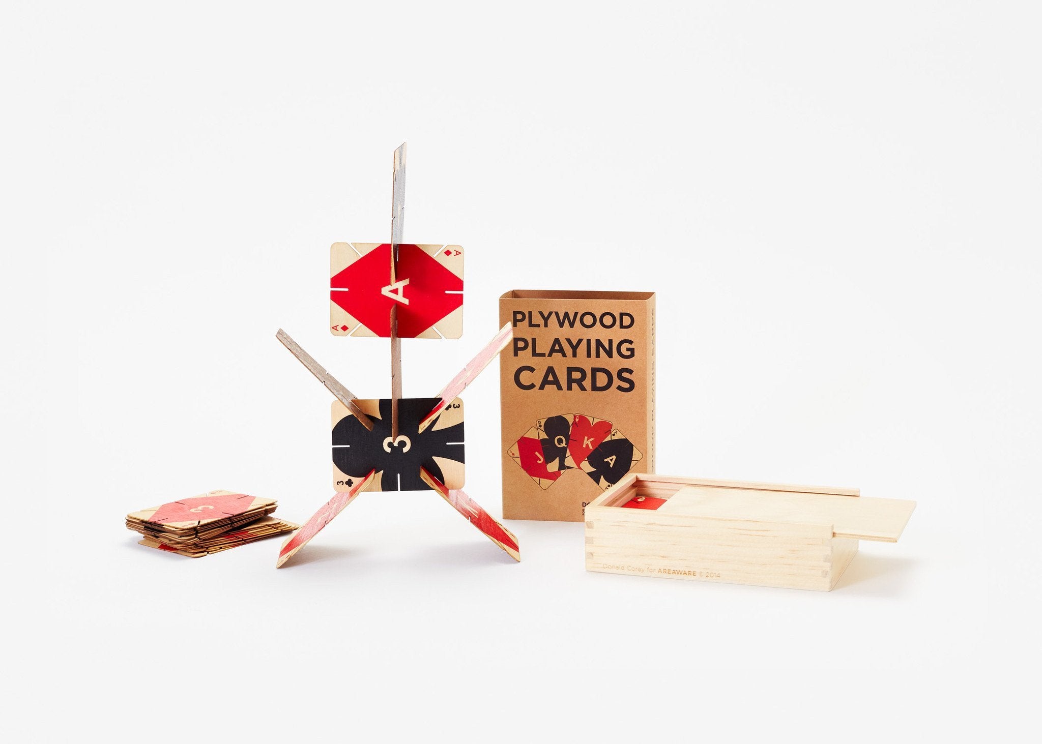 Plywood Playing Cards