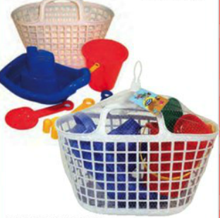Beach bag Set w/Basket