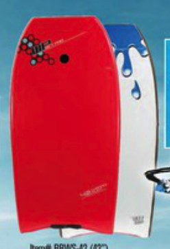 Wet Pro Bodyboard Channel Slick Bottom 42