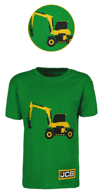 JCB Hydrarig Green T-Shirt