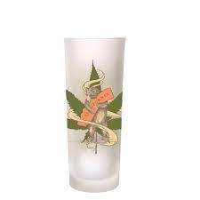 Cannabis Bear Shooter/Tall Shot Glass
