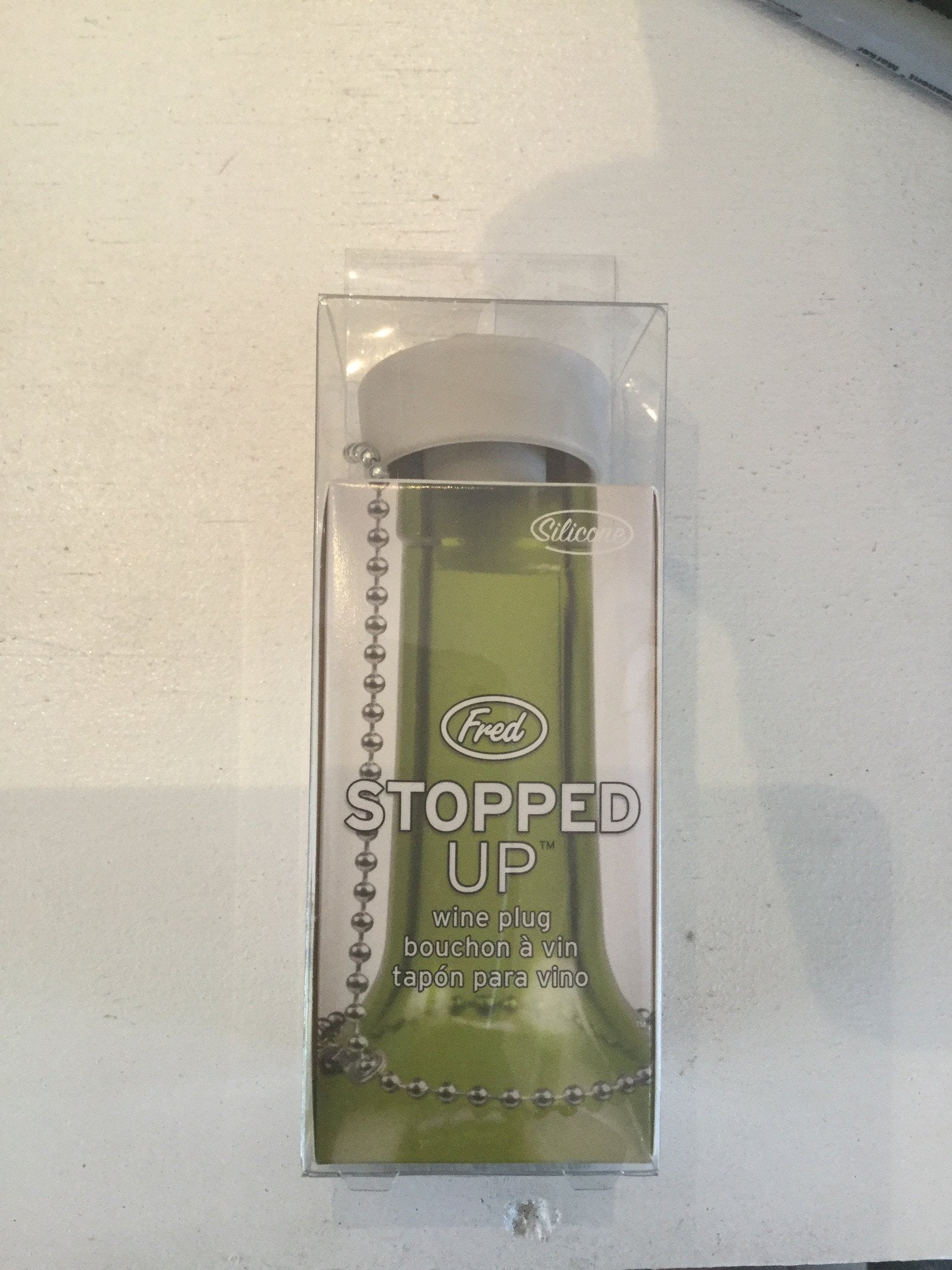 Stopped Up Wine Plug