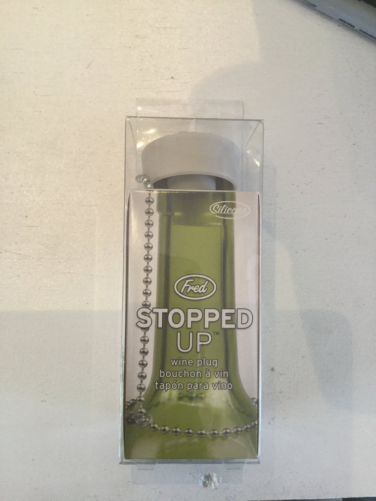 Stopped Up Wine Plug