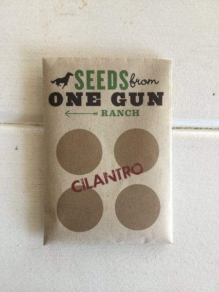 Seeds from One Gun Ranch