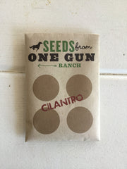 Seeds from One Gun Ranch