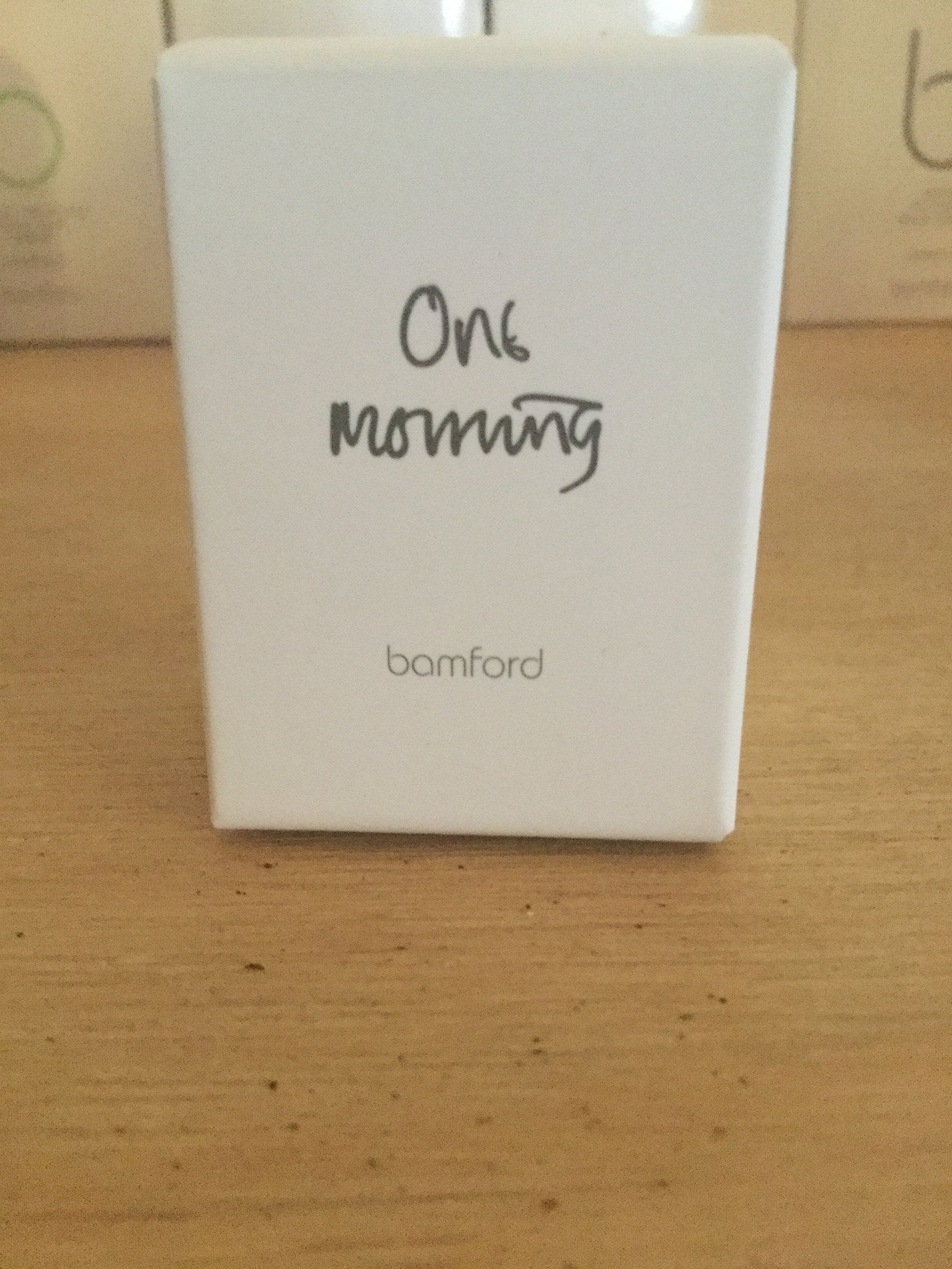 Bamford One Morning