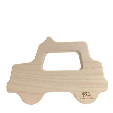 Manny and Simon Wooden Teether